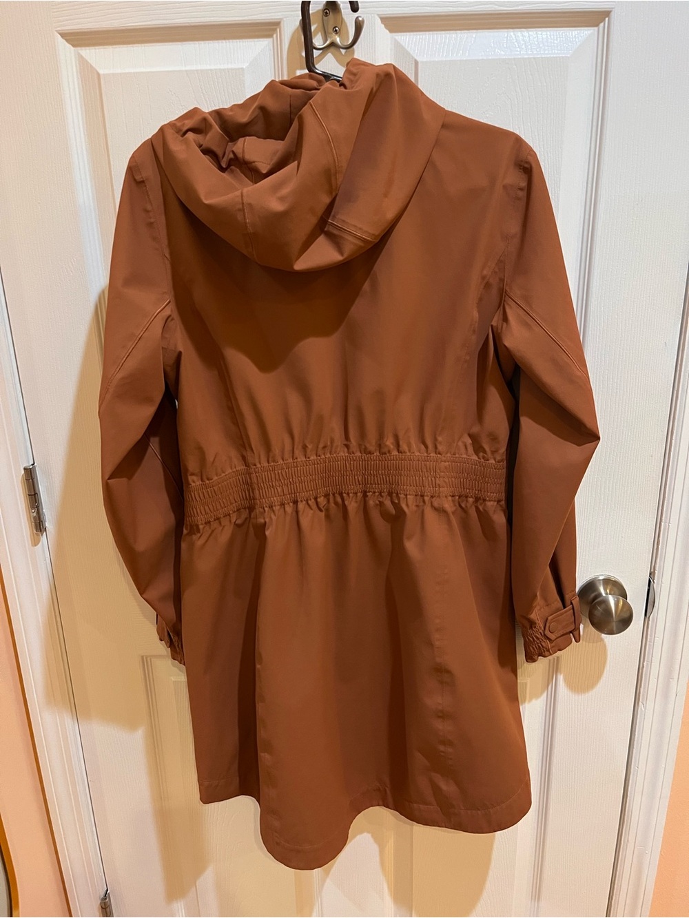 Athleta RainOut Sutro Long Trench - Sequoia Brown - Picture 2 of 5
